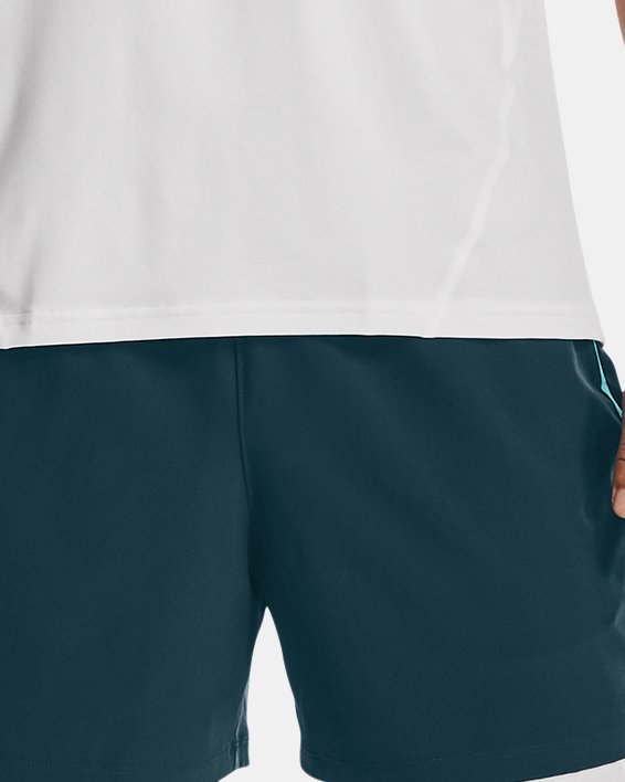 Men's HeatGear® Compression Shorts, White, pdpMainDesktop image number 2