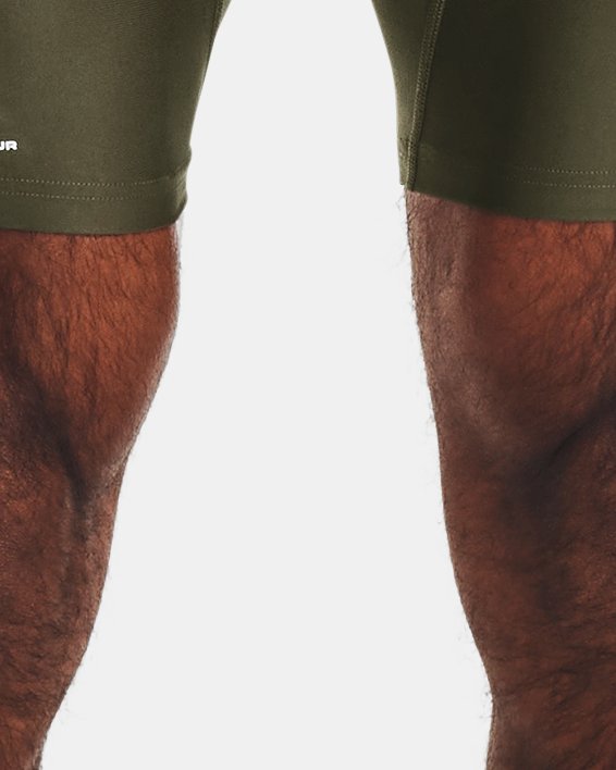 Pantalón corto de compresión HeatGear® para hombre, Green, pdpMainDesktop image number 0