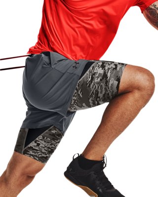 กางเกงขาสั้น HeatGear&reg; Camo Long สำหรับผู้ชาย image number 0