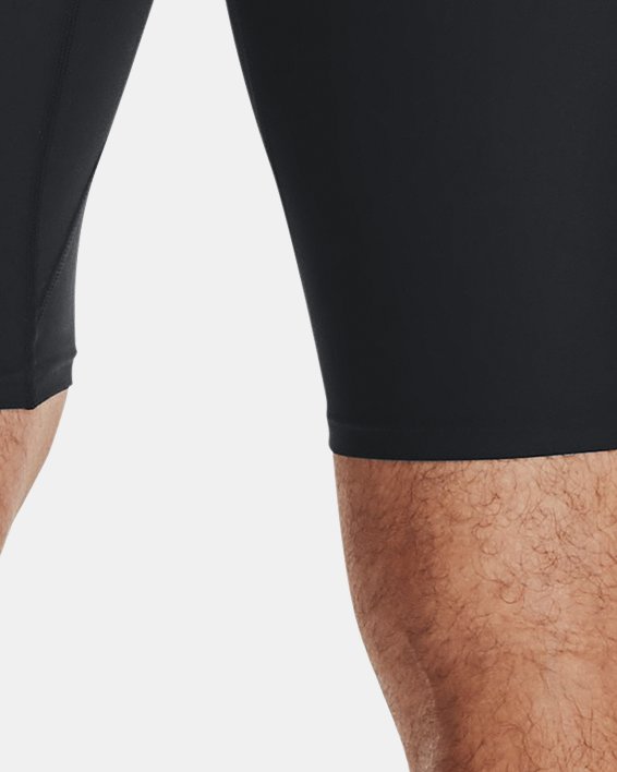 Men's HeatGear® Pocket Long Shorts in Black image number 1