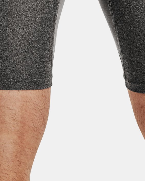 Men's HeatGear® Pocket Long Shorts, Gray, pdpMainDesktop image number 1