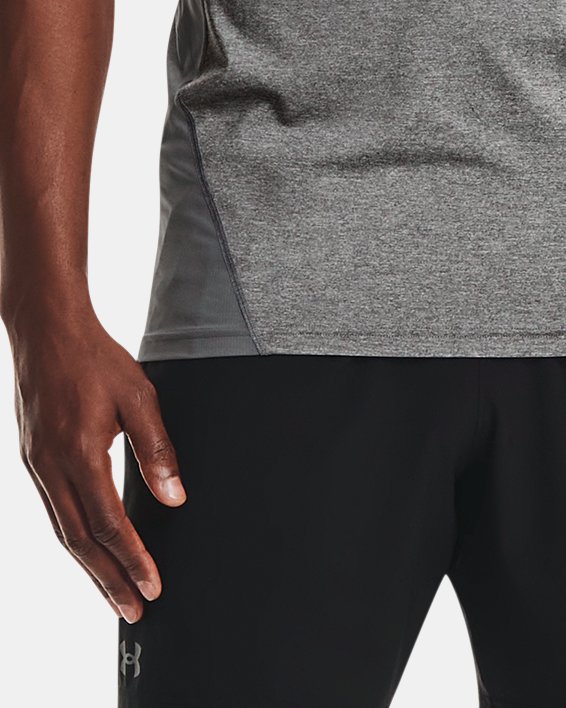Men's HeatGear® Pocket Long Shorts in White image number 2