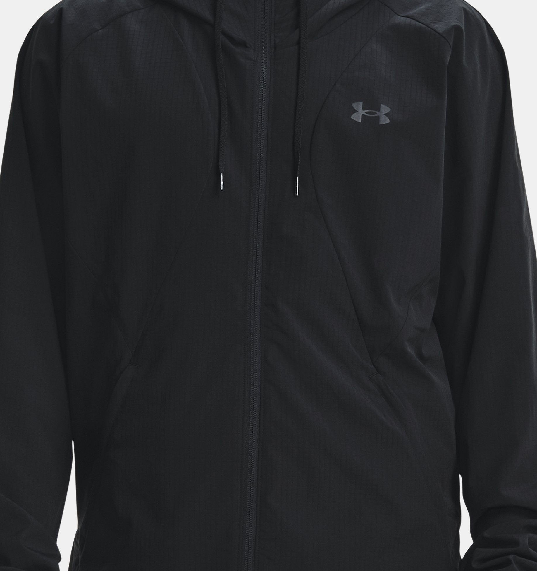 Under armour Woven Perforated Windbreaker Jacket Grey