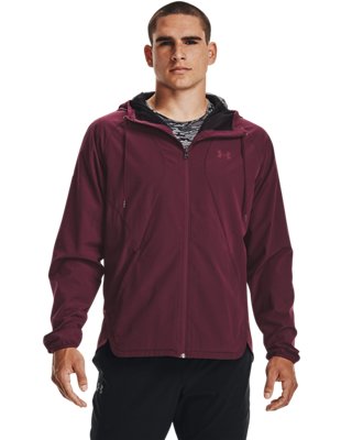 under armour jacket maroon