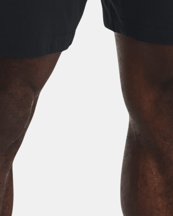 Men's Project Rock Woven Shorts, Black, pdpMainDesktop image number 0