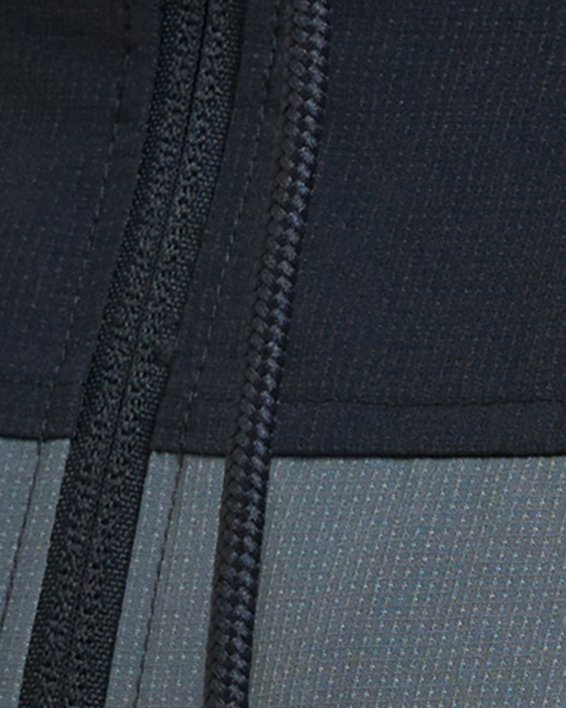 Men's UA Sportstyle Windbreaker Jacket in Black image number 8