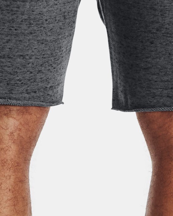 Men's UA Rival Terry Shorts in Gray image number 1