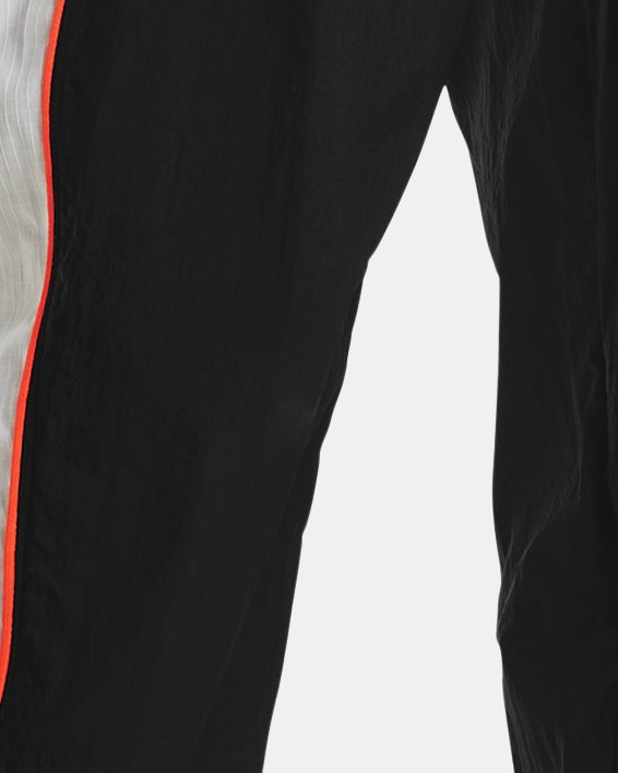 Men's UA Woven Track Pants, Black, pdpMainDesktop image number 1