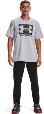 Men's UA ABC Camo Boxed Logo Short Sleeve | Under Armour