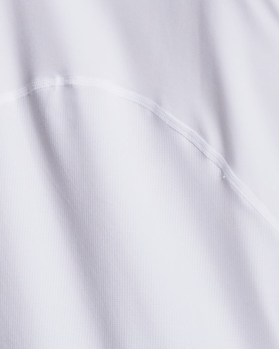 Camiseta de manga corta HeatGear® Fitted para hombre, White, pdpMainDesktop image number 1
