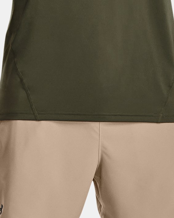 Men's HeatGear® Fitted Short Sleeve image number 2