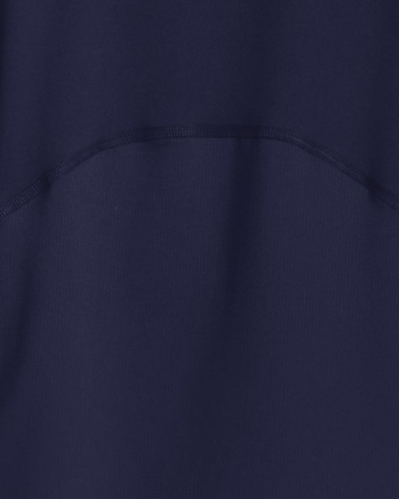 Men's HeatGear® Fitted Short Sleeve, Blue, pdpMainDesktop image number 2