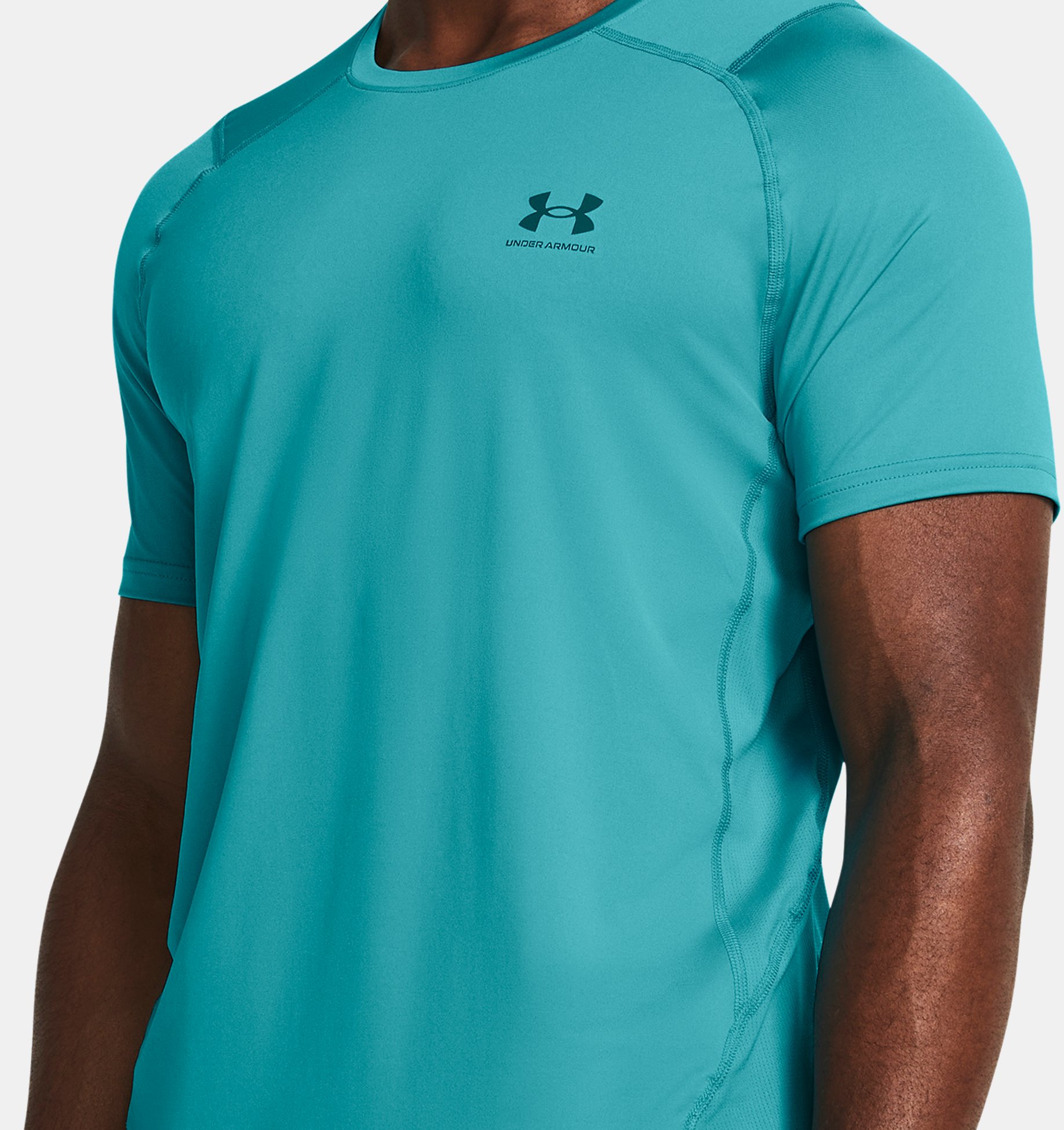 Under Armour Mens UA Sonic Heatgear Short Sleeve Compression T-Shirt  Workout Tee