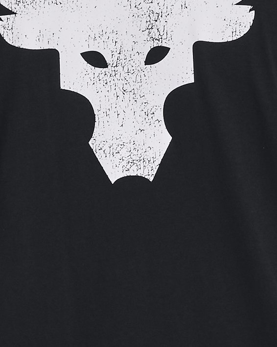 Herenshirt Project Rock Brahma Bull met korte mouwen, Black, pdpMainDesktop image number 0