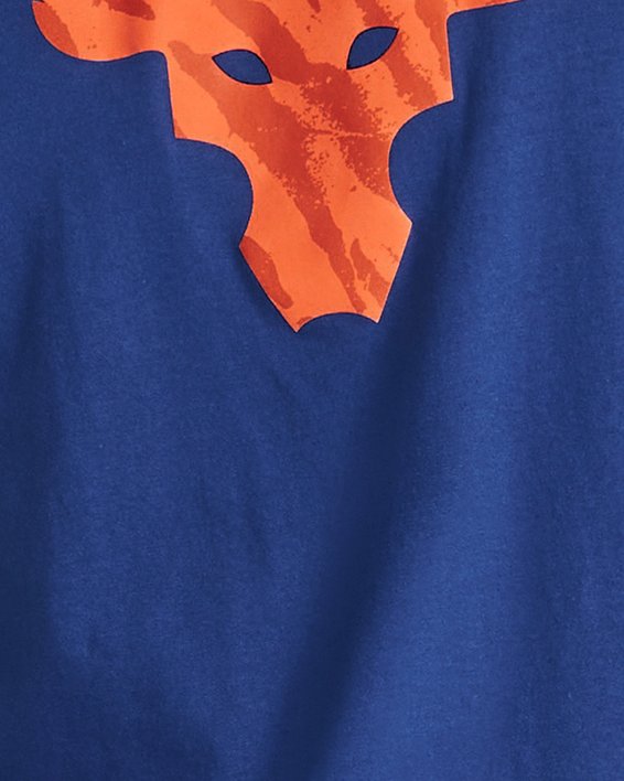 Camiseta de manga corta Project Rock Brahma Bull para hombre, Blue, pdpMainDesktop image number 0