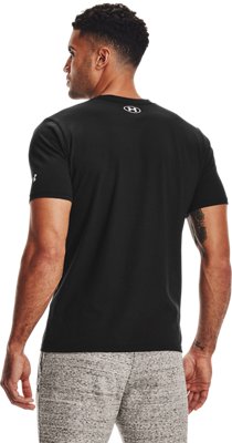 Men's Project Rock Hard Worker Short Sleeve image number 1