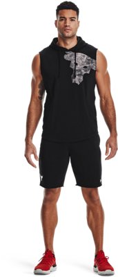 under armour terry sleeveless hoodie