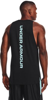 under armour men's baseline cotton tank