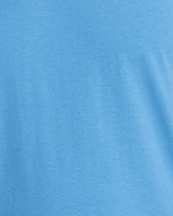 Camiseta sin mangas de algodón UA Baseline para hombre, Blue, pdpMainDesktop image number 0