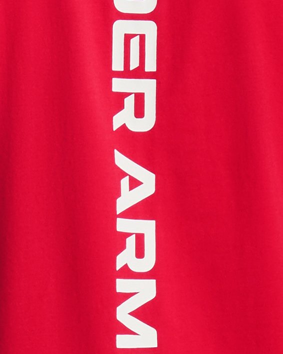Herren UA Baseline Tanktop aus Baumwolle, Red, pdpMainDesktop image number 1