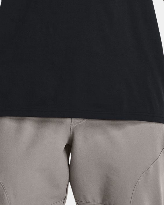 Men's UA Stacked Logo Fill T-Shirt in Black image number 2