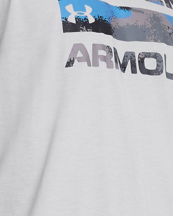 T-Shirt Under Armour Sportstyle Logo - Glacier Blue/White - women´s