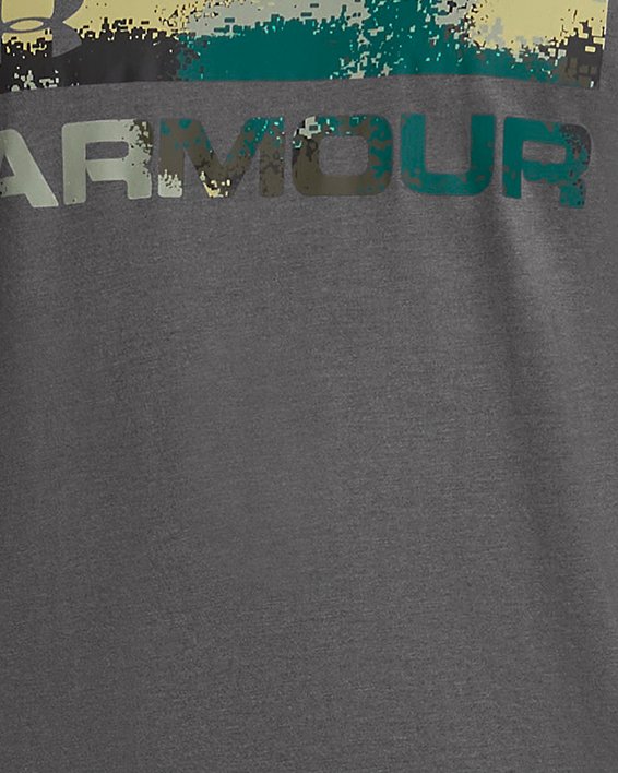 Men's UA Stacked Logo Fill T-Shirt in Gray image number 0