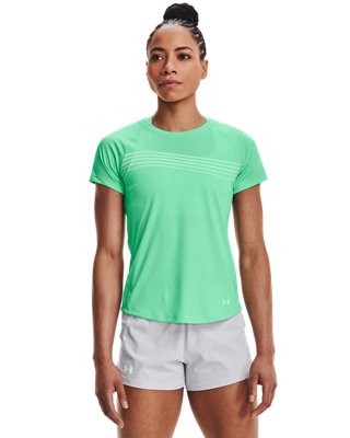 Under Armour Women's UA CoolSwitch Run Graphic Short Sleeve. 3