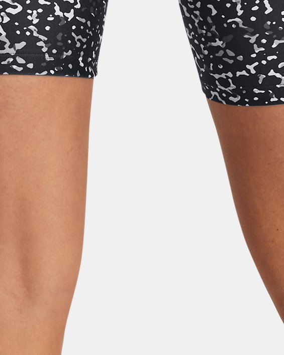 calvin klein animal print top & high rise bike shorts Matching Set Teal XS
