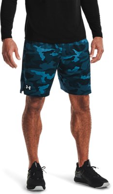 under armour men's train stretch camo shorts