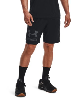 Men's UA Woven Graphic Shorts image number 0