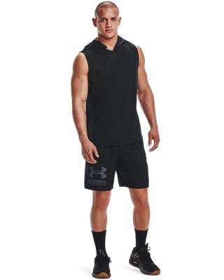 Men's UA Woven Graphic Shorts image number 2