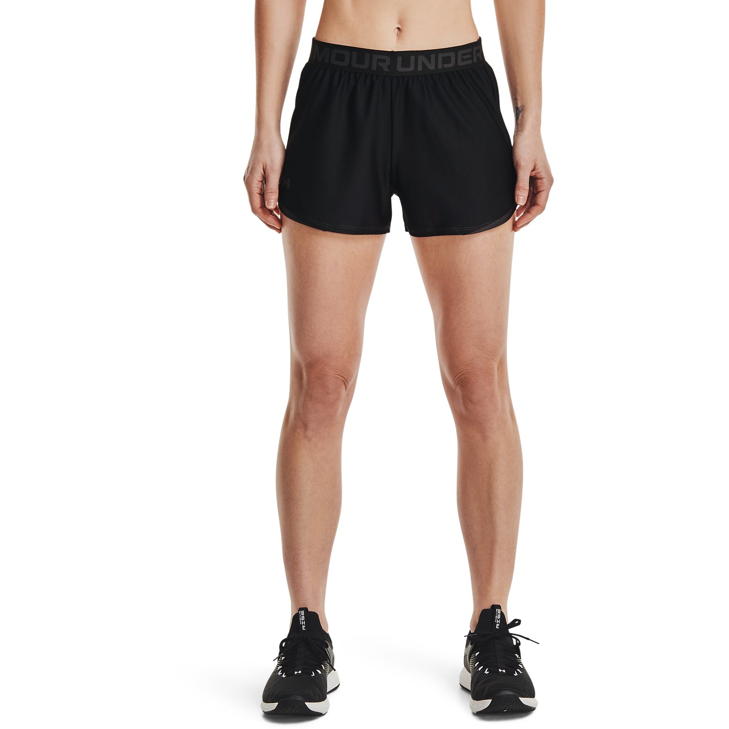 Under Armour 1351243 Womens Team Shorty 4 Spandex Shorts