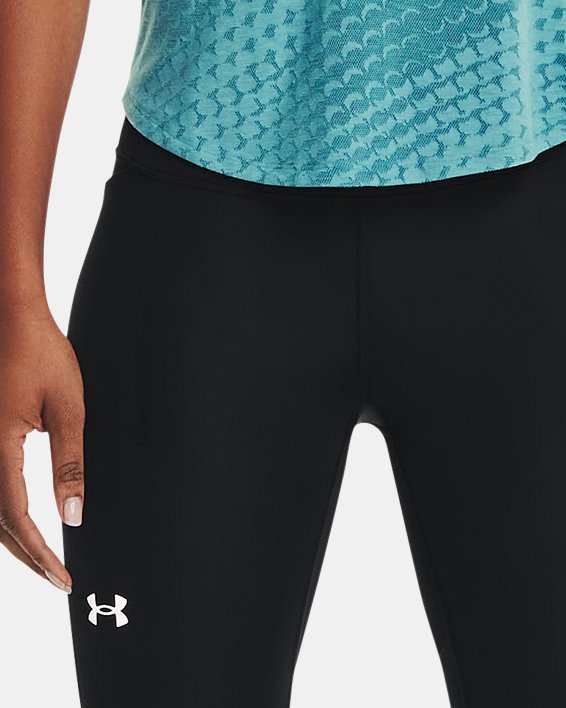 Under Armour - Womens Hg Armour PRT 7/8 Leg Ns Capri, Color Tourmaline  Teal/Fresco Green/Opal Green (716), Size: X-Small at  Women's  Clothing store