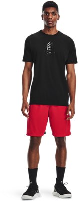 Men's Curry UNDRTD Splash T-Shirt image number 2