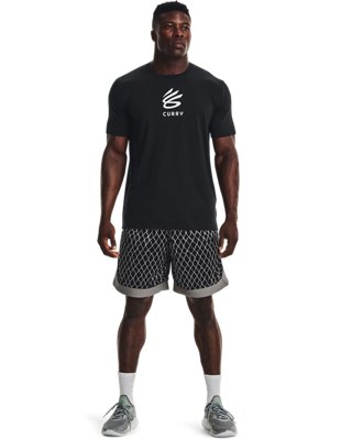Men's Curry UNDRTD Splash T-Shirt image number 2