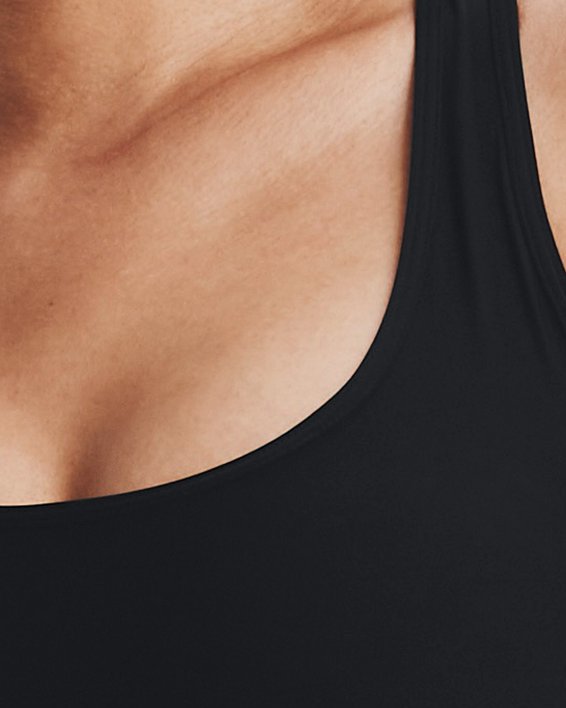 Cotton On Body Women's Workout Cut Out Crop Active Bra, Black