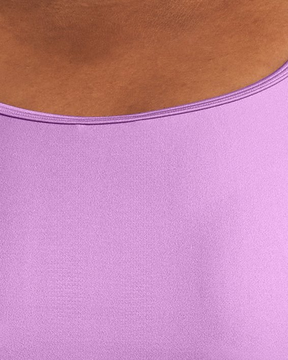 Damen Sport-BH Armour® Mid Crossback, Purple, pdpMainDesktop image number 0