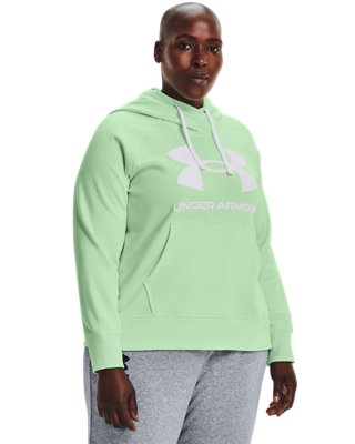 Under Armour Womens Cotton Rival Fleece Logo Hoodie