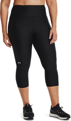 under armour black capris