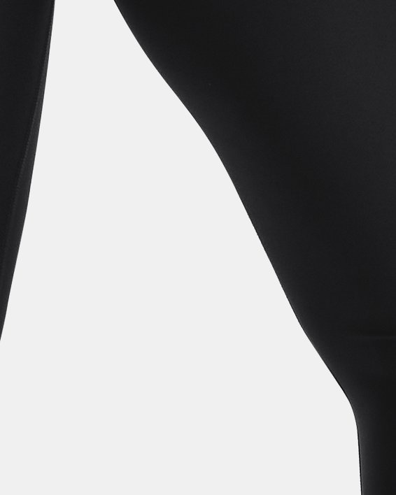 Women's HeatGear® No-Slip Waistband Ankle Leggings in Black image number 1