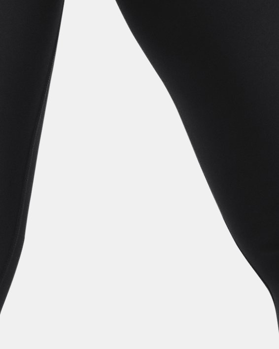 Damen HeatGear® No-Slip Waistband Full-Length-Leggings, Black, pdpMainDesktop image number 1