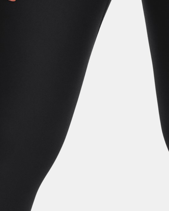 女士HeatGear® Armour No-Slip Waistband Full-Length九分褲 in Black image number 0