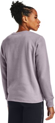 Women's UA Rival Fleece LC Crew image number 1