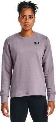 Women's UA Rival Fleece LC Crew image number 0