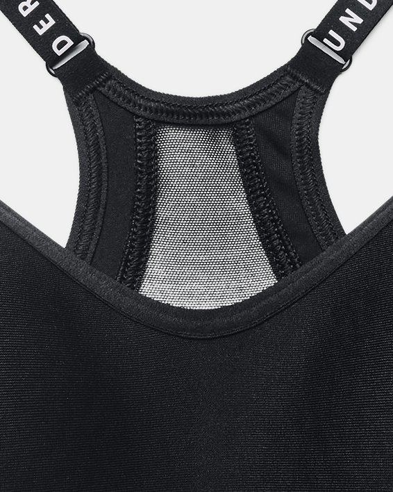 Women's UA Infinity Low Covered Sports Bra in Black image number 8
