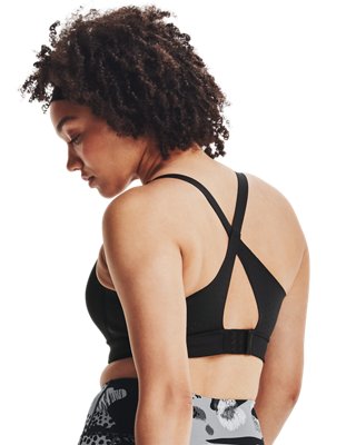 Sost&eacute;n Deportivo UA RUSH&trade; High para Mujer, Black, pdpMainDesktop image number 5