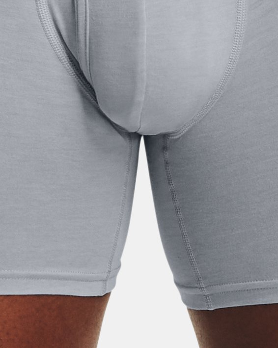 Men's Charged Cotton® 6" Boxerjock® – 3-Pack, Gray, pdpMainDesktop image number 0