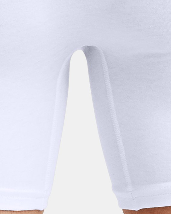 Paquete de 3 Charged Cotton® de 15 cm Boxerjock® para hombre, White, pdpMainDesktop image number 1