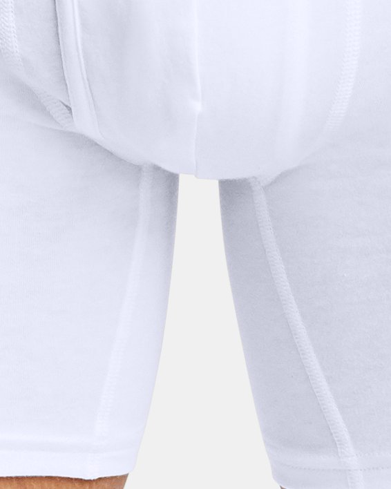男士Charged Cotton® 6英寸Boxerjocks®內褲–3條裝 in White image number 0